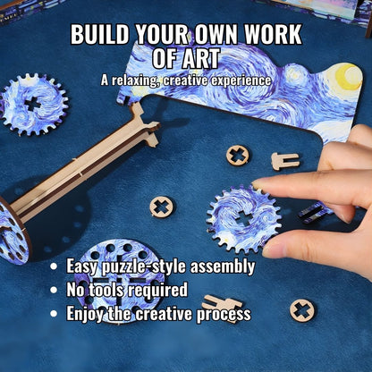 Kit de calendario de Van Gogh para hacer tú mismo