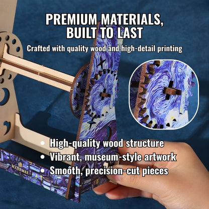 Kit de calendario de Van Gogh para hacer tú mismo