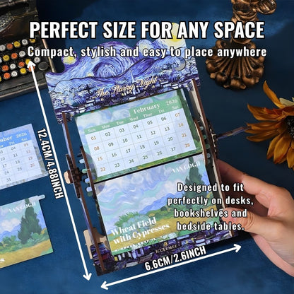 Kit de calendario de Van Gogh para hacer tú mismo