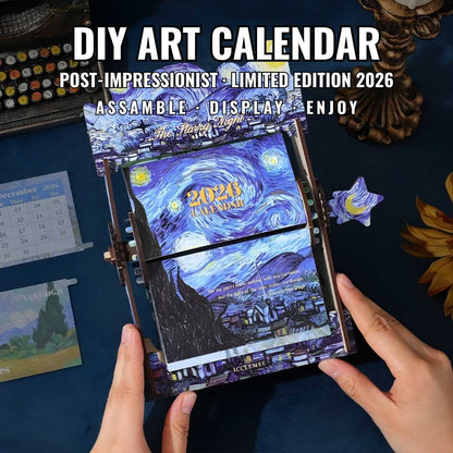 Kit de calendario de Van Gogh para hacer tú mismo